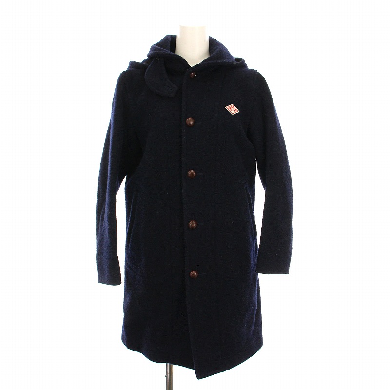 ダントン ウールモッサ フードコート DANTON ダントンWOOL MOSSER 丸襟