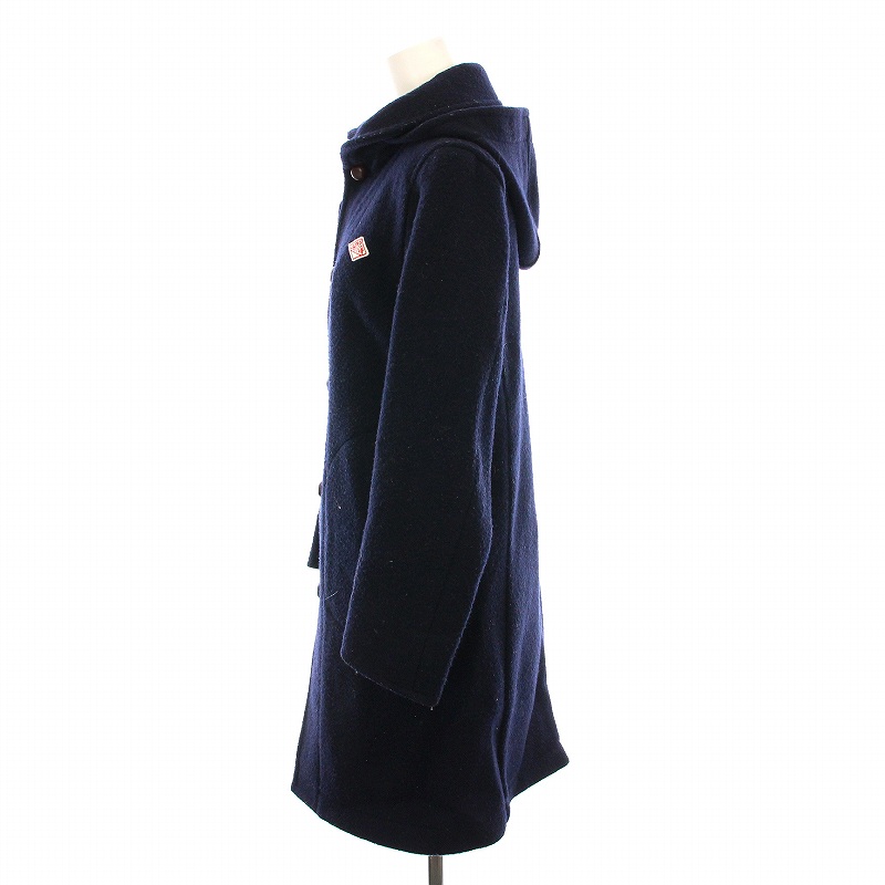 ダントン DANTON WOOL MOSSER ウールモッサ フード付きロングコート
