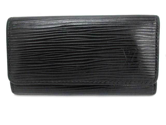 ルイヴィトン Louis Vuitton キーケース 4連 エピ ミュルティクレ4 ノワール 黒 M632 Yh メンズ 081 ベクトルパーク