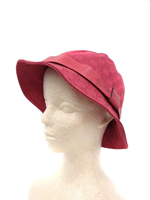 グッチ Gucci 帽子 つば広 ハット Gg キャンバス M ピンク Ym D レディース 081 ベクトルパーク グッチ Gucci 帽子 つば広 ハット Gg キャンバス M ピンク Ym D レディース 081 ベクトルパーク