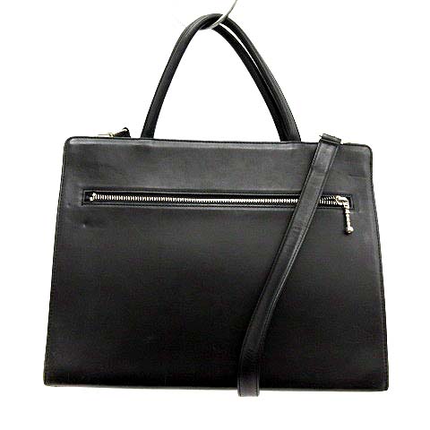 JUNIOR GAULTIER メタルハンドルナイロンブリーフバッグ ブラック  