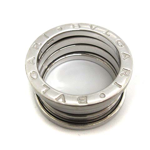 ブルガリ Bvlgari 指輪 リング ビーゼロワン B Zero1 750 K18 6号 ホワイトゴールド 2337a Mf2 メンズ 081 ベクトルパーク