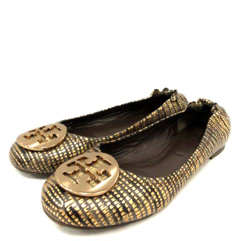 トリーバーチ TORY BURCH バレエシューズ フラット パンプス パイソン 