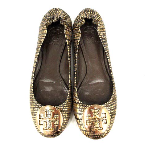 トリーバーチ TORY BURCH バレエシューズ フラット パンプス パイソン 