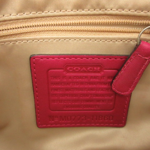 コーチ ショルダーバッグ ピンク ソーホー 11860 希少色！ COACH