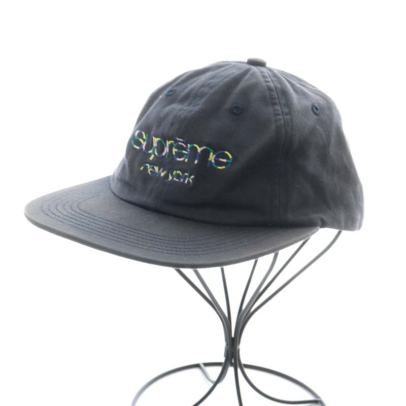 シュプリーム SUPREME 17SS Multi Color Twill Classic Logo 6-Panel 