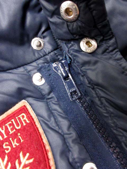 【美品】MONCLER キッズ　ナイロンジャケット　ワッペン　128 美品】MONCLER キッズ ナイロンジャケット ワッペン 128 楽天