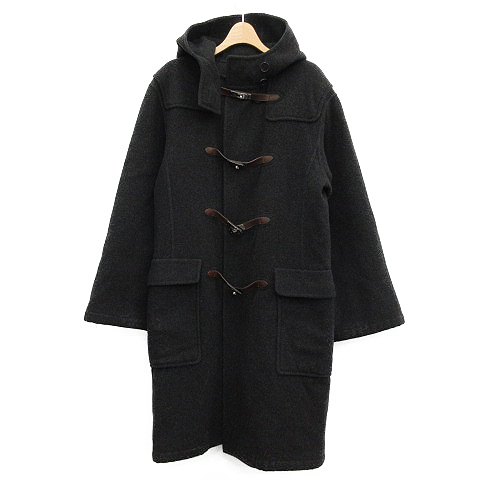 エルメス HERMES ロングコート カシミヤ100％ ケリー金具 38  