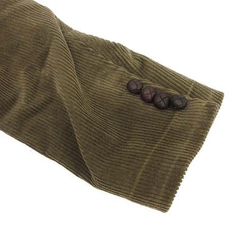 【匿名配送】ラルフローレン テーラード コーデュロイジャケット クルミボタン 茶 Polo by Ralph Lauren テーラードジャケット コーデュロイ