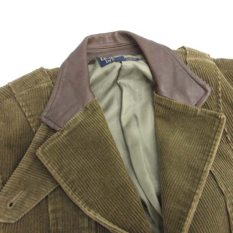 【匿名配送】ラルフローレン テーラード コーデュロイジャケット クルミボタン 茶 中古・古着通販】POLO RALPH LAUREN (ポロ・ラルフローレン) 段
