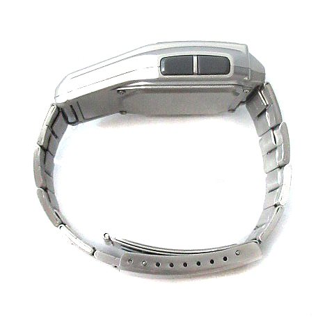 CASIO データバンク DBC-32D-1 シルバー ステンレス メンズ ユニ