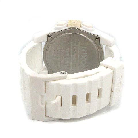 NIXON 51-30 ホワイト ラバーベルト 51-30 Chrono Watch | High Polish / White | White Chronograph