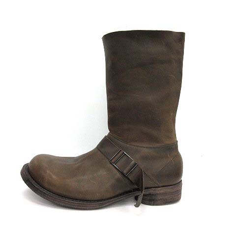 デヴォア Devoa エンジニアブーツ ショート レザー 41 茶 ブラウン Kh メンズ 081 ベクトルパーク