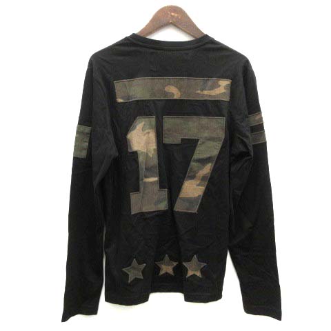 新品　ハイドロゲン迷彩柄　ロンT HYDROGEN - ハイドロゲン カモフラージュ柄 長袖 Vネック T