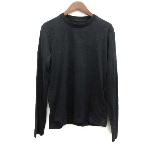 プラダ PRADA Tシャツ ロンT 長袖 M 黒 ブラック /TK △H メンズ 081 