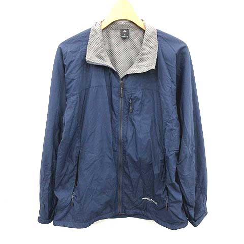 モンベル Montbell ジャケット ライトシェルアウター ナイロン L 紺 ネイビー Ym Wi レディース 081 ベクトルパーク