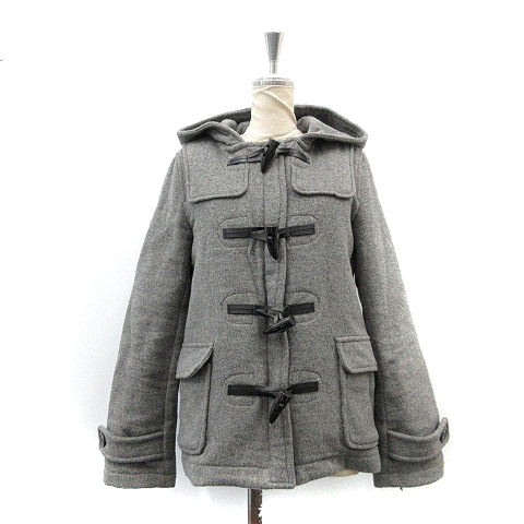 リミットレスラグジュアリー Limitless Luxury ダッフルコート ショート ライナー 38 グレー Ak17 レディース 081 ベクトルパーク