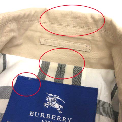 バーバリーブルーレーベル BURBERRY BLUE LABEL トレンチコート