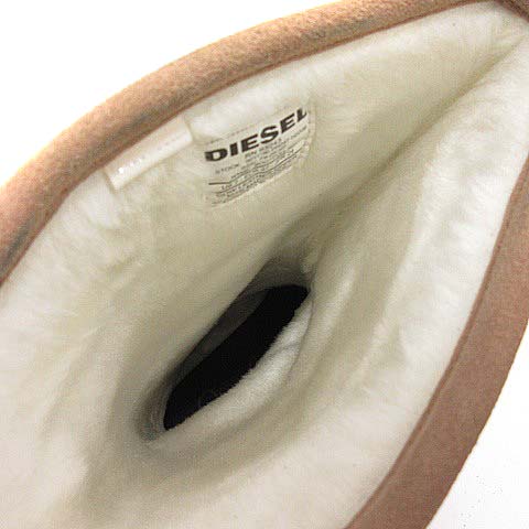ディーゼル DIESEL ミドルブーツ BOOTFULL W スエード フリンジ 2WAY 