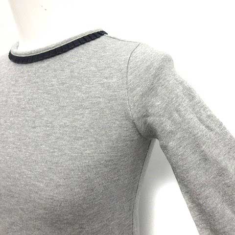 モンクレール Moncler ワンピース ひざ丈 スウェット 長袖 グレー Ym ジュニア キッズ 081 ベクトルパーク