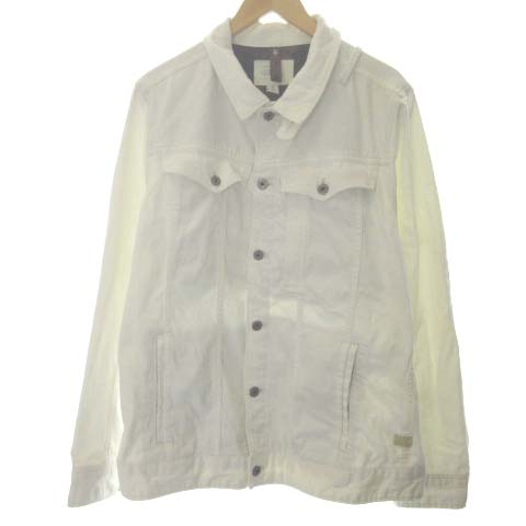 ジースターロウ G Star Raw Xl デニムジャケット ジージャン 白 ホワイト Ek メンズ 081 ベクトルパーク ジースターロウ G Star Raw Xl デニムジャケット ジージャン 白 ホワイト Ek メンズ 081 ベクトルパーク