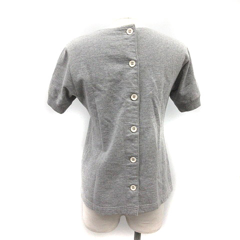 サイ ベーシックス Scye Basics Tシャツ カットソー 半袖 38 グレー Nt14 レディース 081 ベクトルパーク