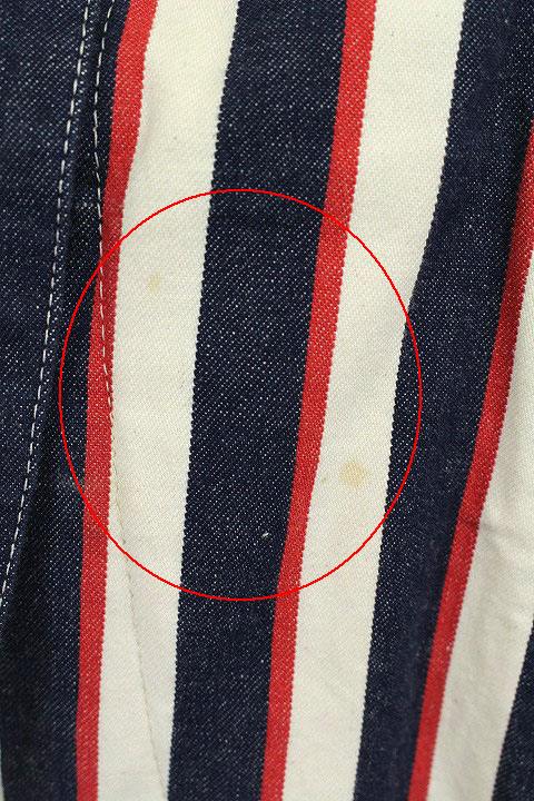 ヴィヴィアンウエストウッド レッドレーベル ストライプ デニムジャケット Vivienne Westwood RED LABEL ヴィヴィアンウエストウッド