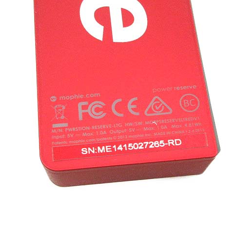 シュプリーム SUPREME モバイルバッテリー Mophie Power Reserve  