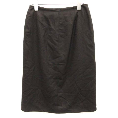 エルメス HERMES 36 マルジェラ期 スカート タイト カシミヤ 茶