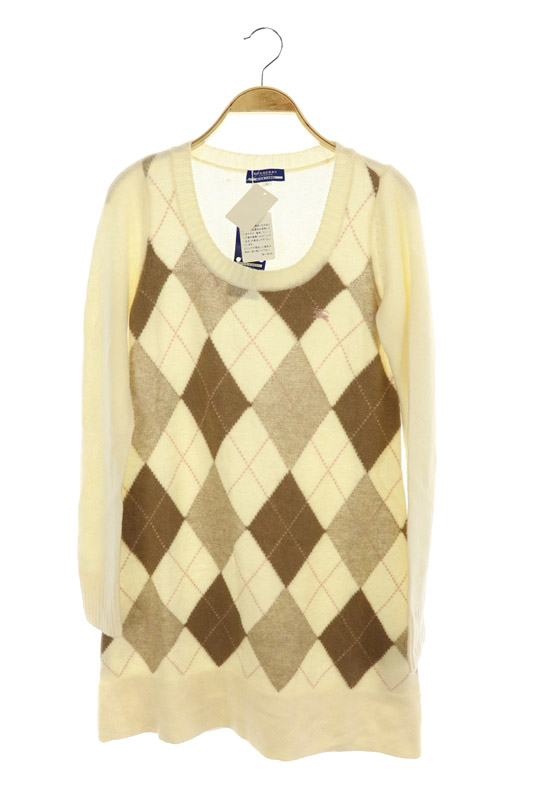 バーバリーブルーレーベル BURBERRY BLUE LABEL チュニック 長袖 