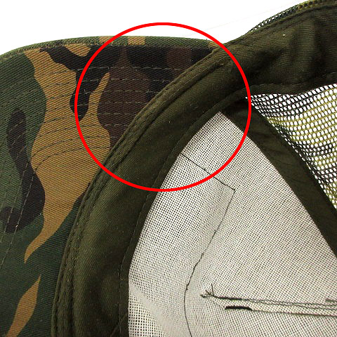 クロムハーツ CHROME HEARTS 帽子 キャップ 迷彩 カモフラ