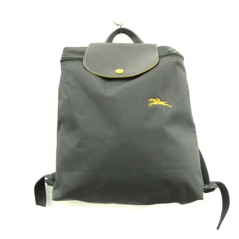 ロンシャン Longchamp リュックサック デイパック ロゴ グレー フュズイ St レディース 081 ベクトルパーク