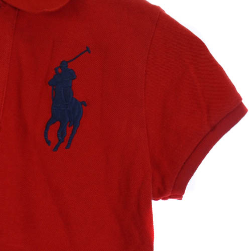 新品未使用Polo Ralph Lauren 赤 クマ トレーナー 120 POLO BEAR RALPH LAUREN Cap RED ラルフローレン ポロ・ベア
