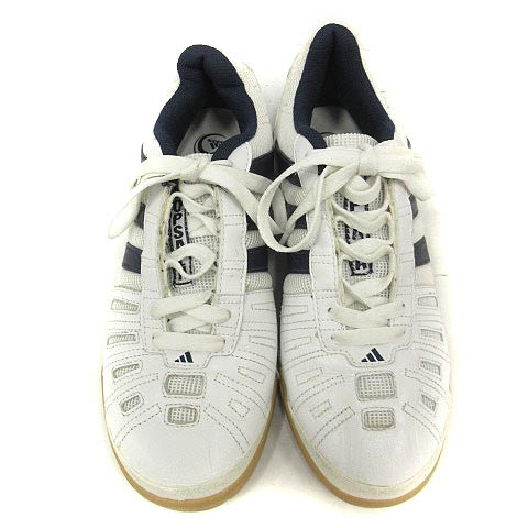 アディダス adidas スニーカー ロゴ トップサラ LE 24 白 ホワイト 紺