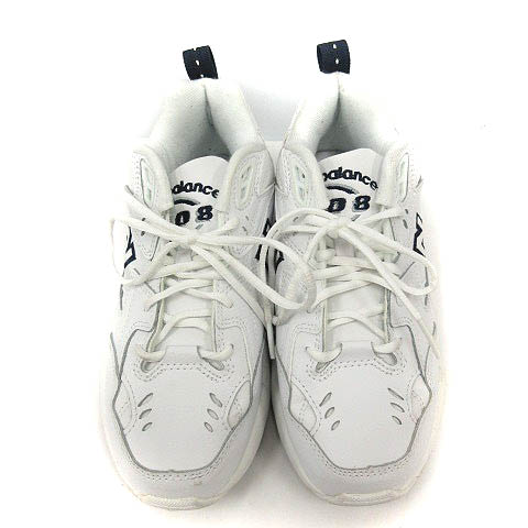 ニューバランス NEW BALANCE スニーカー ロゴ レザー 23 白
