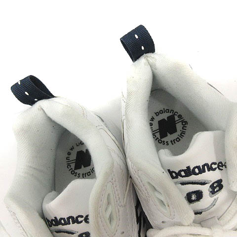 ニューバランス NEW BALANCE スニーカー ロゴ レザー 23 白