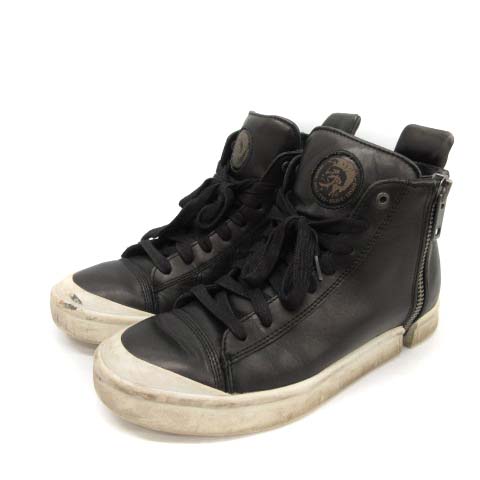 ディーゼル DIESEL スニーカー シューズ ハイカット レザー サイド 