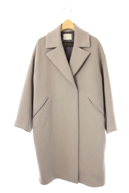 イエナ Iena 18aw Manteco オーバーチェスターコート ロング ウール 38 グレー パープル My Os H レディース 081 ベクトルパーク イエナ Iena 18aw Manteco オーバーチェスターコート ロング ウール 38 グレー パープル My Os H レディース 081 ベクトルパーク