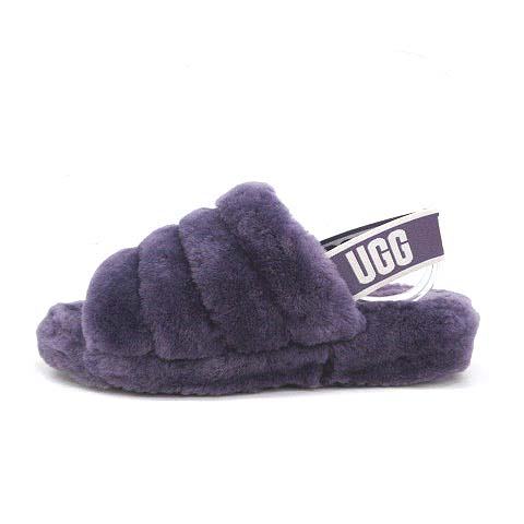 UGG 紫サンダル24cm/US7