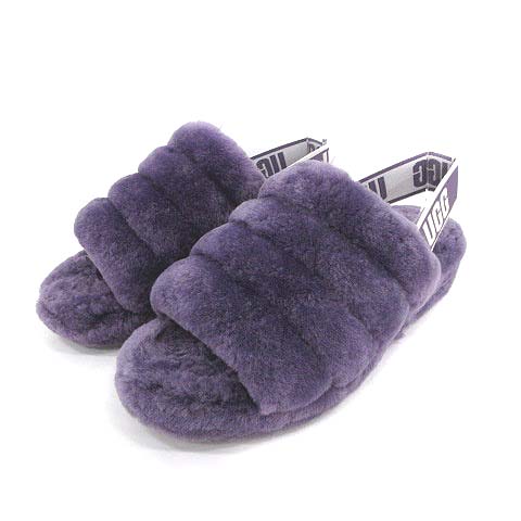 UGG 紫サンダル24cm/US7