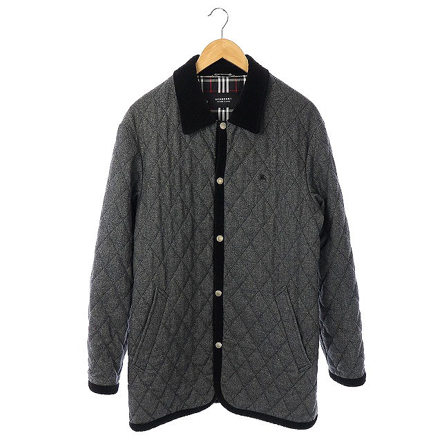 Burberry black label キルティング　ダウンジャケット 美品 BURBERRY BLACK LABEL キルティング ジャケット LL
