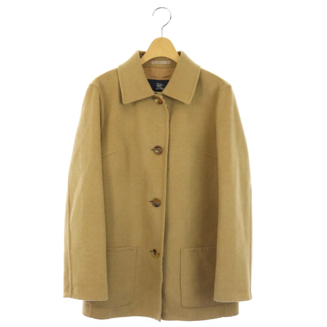 バーバリー ハーフコート カシミヤ ウール burberry 有難かっ