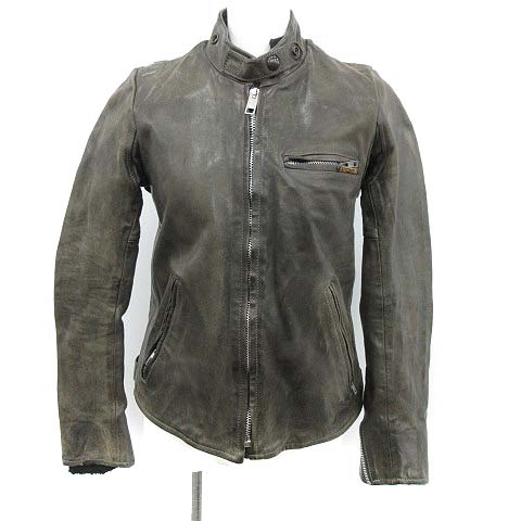 ゴールデングース Golden Goose Deluxe Brand カウレザージャケット S カーキ Mf42 Ec メンズ 081 ベクトルパーク