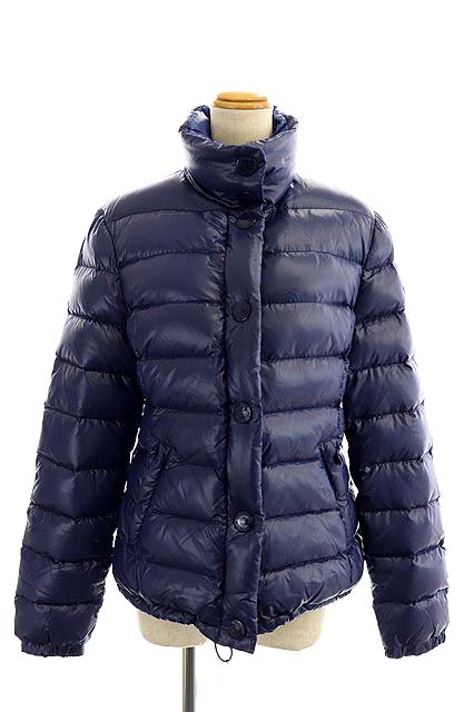 モンクレール MONCLER CLAIRY ダウンジャケット ジップアップ 2 紺  