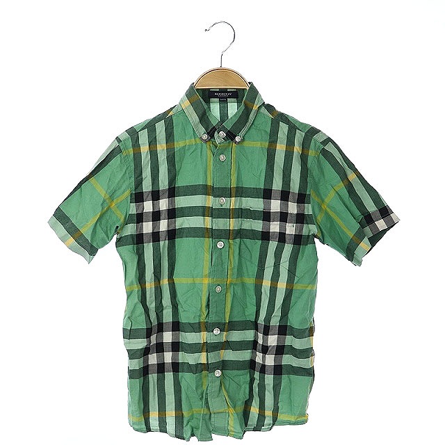 バーバリー ロンドン BURBERRY LONDON ボタンダウンシャツ 半袖  
