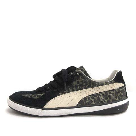 プーマ PUMA スニーカー ローカット レオパード ヒョウ柄 総柄 26.5cm 