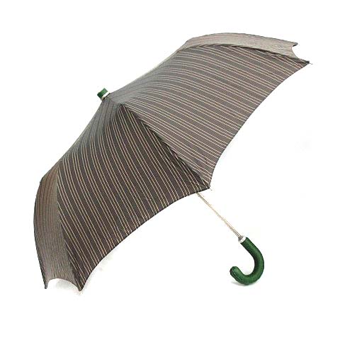オロビアンコ Orobianco 折りたたみ傘 雨傘 ストライプ 茶 ブラウン Kh Sp メンズ レディース 081 ベクトルパーク