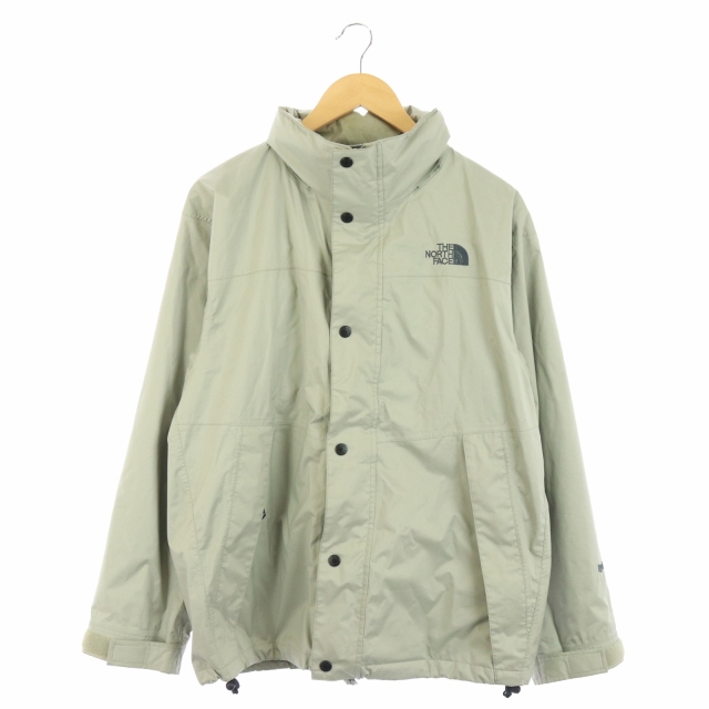 ザノースフェイス THE NORTH FACE マウンテンパーカー フード M 緑 