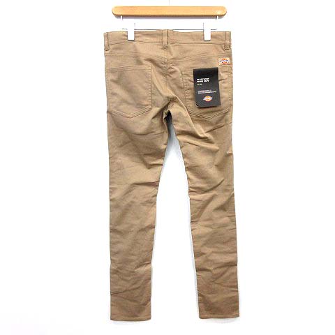 未使用品 ディッキーズ Dickies スキニー パンツ スリム ストレッチ S ベージュ G メンズ 081 ベクトルパーク