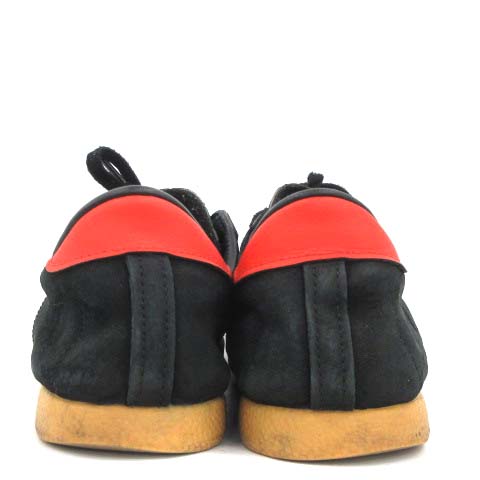 セール　美品　adidas レザーグローブ オレンジ黒　キッズ 6503210260201.jpg